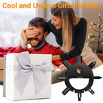 Load image into Gallery viewer, RoverTac Snowflake Multitool 2-Pack Christmas Gifts for Men Dad Husband Christmas Stocking Stuffers for Men 10-in-1 Multi Tool Screwdrivers Allen Wrenches Bottle Opener Bicycle Multitool-Mens Gifts
