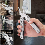 Load image into Gallery viewer, RoverTac Multi Tool Pocket Knife  Tactical Camping Survival Knife Gifts for Men Dad Husband 16 in 1  Multitool Pliers Scissors Saw Corkscrew Bottle Opener Screwdrivers
