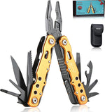 Load image into Gallery viewer, Gifts for Dad Husband Boyfriend Gifts for Him Unique Birthday Gifts for Men RoverTac 14 in 1 Multitool Pocket Knife Pliers Screwdrivers Saw Bottle Opener Perfect for Camping Survival Hiking Repairs
