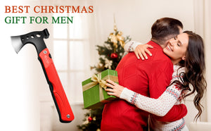 Super Size Multitool Axe Camping Buddy,Camping Hatchet Multitool Axe Survival Tool Christmas Gifts
