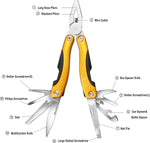 Load image into Gallery viewer, Multitool Knife Pliers with Safety Lock 12 in 1，Screwdriver Saw Bottle Opener for Camping Survival Hiking Fishing
