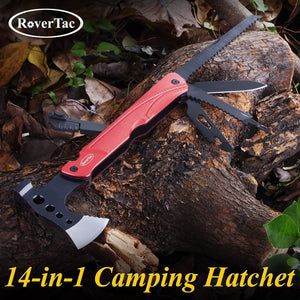 Super Size Multitool Axe Camping Buddy,Camping Hatchet Multitool Axe Survival Tool Christmas Gifts
