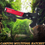 Load image into Gallery viewer, RoverTac Camping Essentials Multi Tool Axe Hatchet Survival Gear 14-in-1 Multitool Knife Hammer Pliers Saw Bottle Can Opener Screwdriver Multitool for Camping Hiking Survival Christmas Gifts for Men
