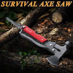 Load image into Gallery viewer, 14-IN-1 Multitool Axe Red,Saw Knife Hammer Pliers Screwdrivers Bottle Opener Durable Sheath
