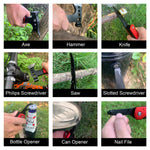 Load image into Gallery viewer, 11-in-1 Upgraded Camping Tool with Safety Lock,Multitool Hatchet Accessories Survival Axe Gear Unique Gifts
