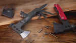 Load and play video in Gallery viewer, All In One Multitool Axe Survival Gear Camping Accessories Hiking Cool Gadgets

