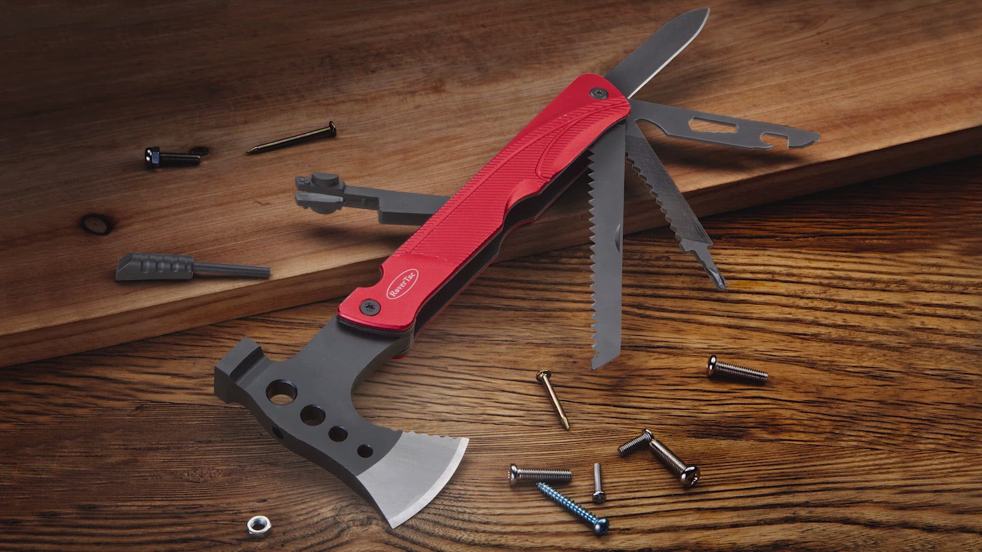 Super Size Multitool Axe Camping Buddy,Camping Hatchet Multitool Axe Survival Tool Christmas Gifts