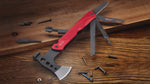 Load and play video in Gallery viewer, Super Size Multitool Axe Camping Buddy,Camping Hatchet Multitool Axe Survival Tool Christmas Gifts
